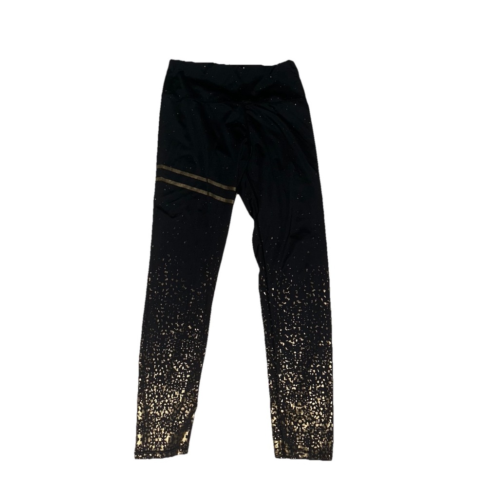 Black and Gold Leggings
